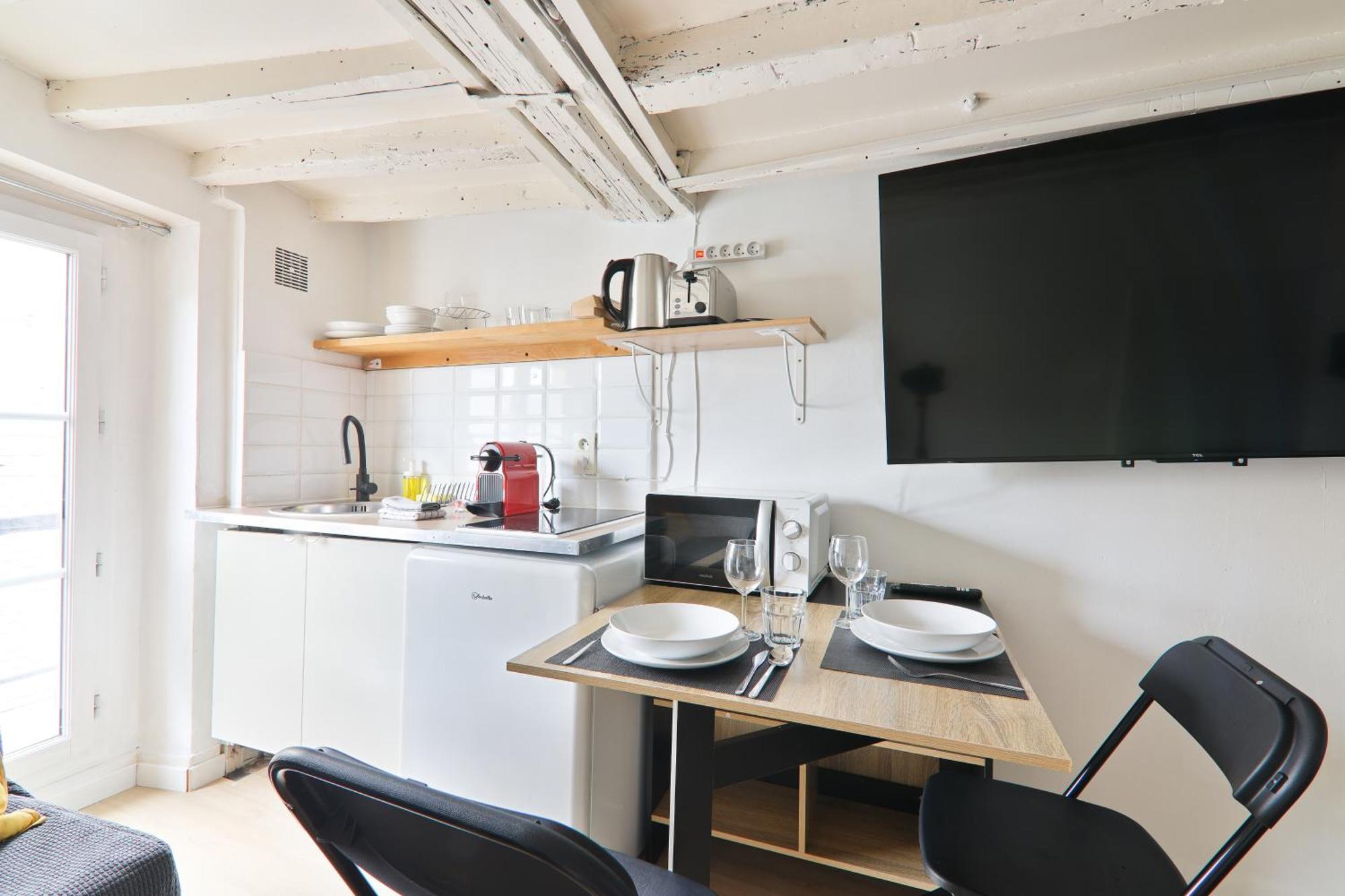 Studio Appartement Quartier Saint-Michel Notre-Dame 3 Free Netflix Paris Dış mekan fotoğraf
