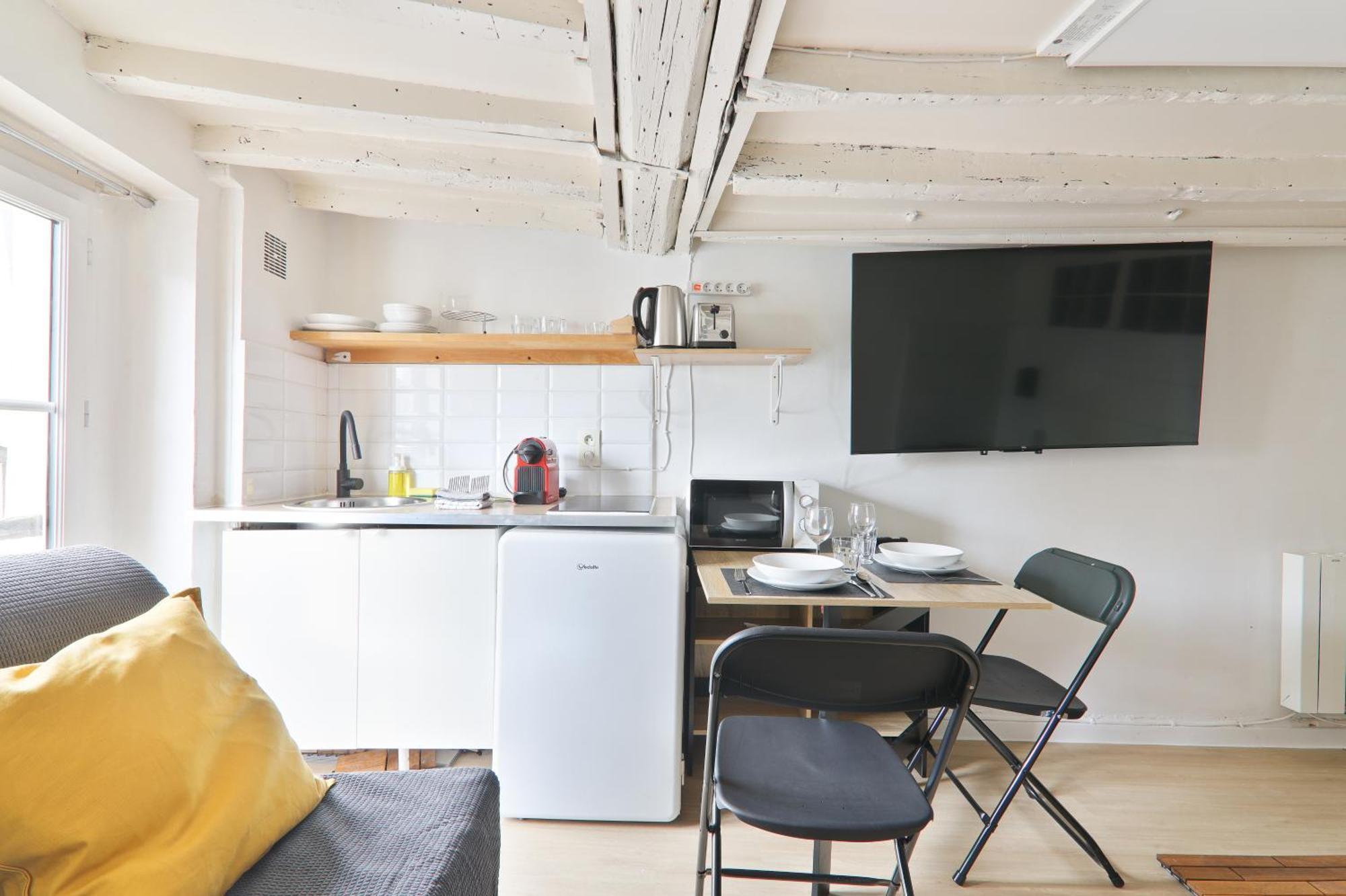 Studio Appartement Quartier Saint-Michel Notre-Dame 3 Free Netflix Paris Dış mekan fotoğraf